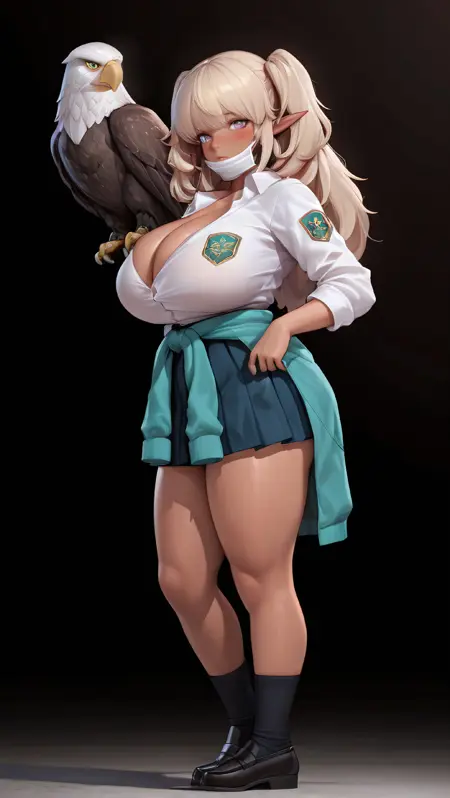 Dark Elven Forest Ranger (Last Origin) Character Illustrious Lora | 2 Outfits