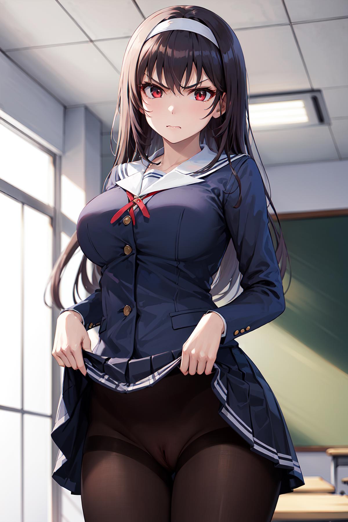 Kasumigaoka Utaha 霞ヶ丘詩羽 / SAEKANO image by badkevin