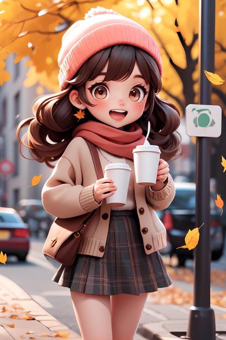 394980-3799563317-extremely detailed, intricate, masterpiece, absurdres,1girl, (d_1.0) autumn leaves, chibi,bangs, black headwear, blurry backgr.png