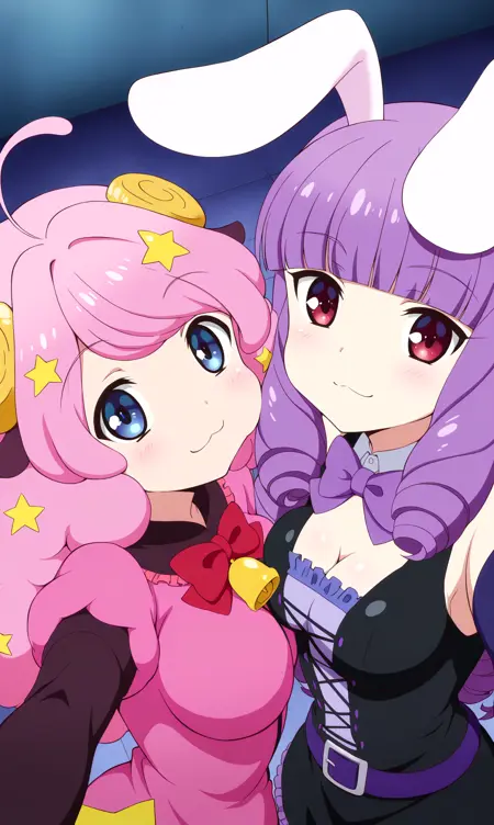 Moa and ChuChu | モアとチュチュ (Show By Rock) [Illustrious]