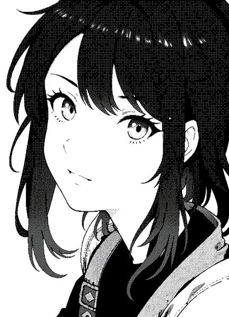 Black and White Anime Pixel Art v1.0 Flux Dev