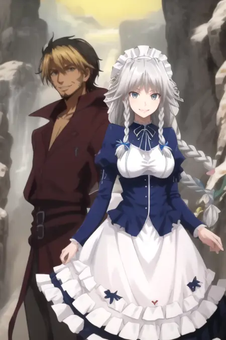 Azazel x Grayfia Lucifuge (High School DxD)