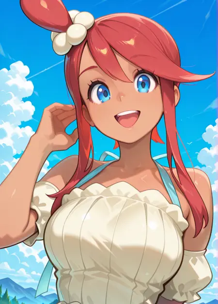 Skyla Summer Clothes - Pokemon Illustrious