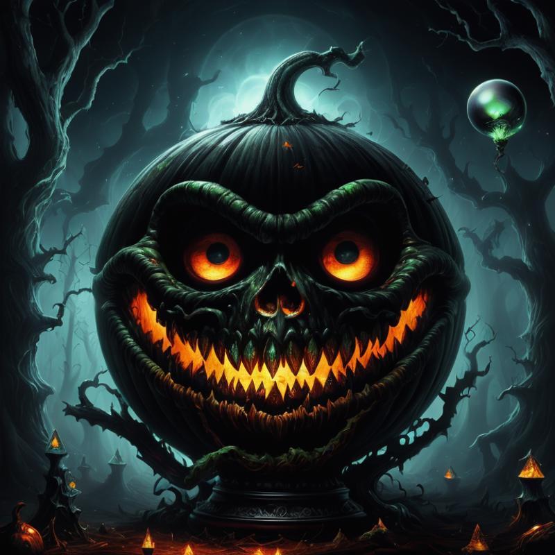 DonM - Halloween - Light/Pumpkin overflow - [SDXL, SD1.5]🎃👻 image by DonMischo