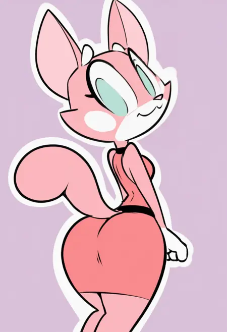 Shima Luan [Super Planet Dolan] (Illustrious + PonyV6 + YiffyMix36)