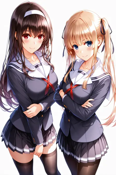 [illustrious XL] Misaki Kurehito/深崎暮人、黑谷忍 《冴えない彼女の育てかた》/《路人女主的养成方法》 - Artist Style