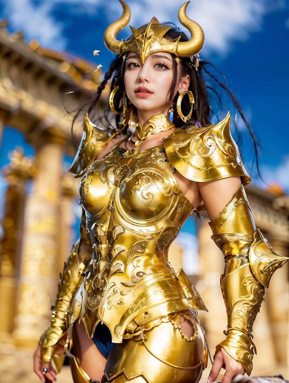 gold saint cosplay