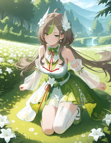 virtual YouTuber-Mingqian Milk Green|VUP-明前奶绿