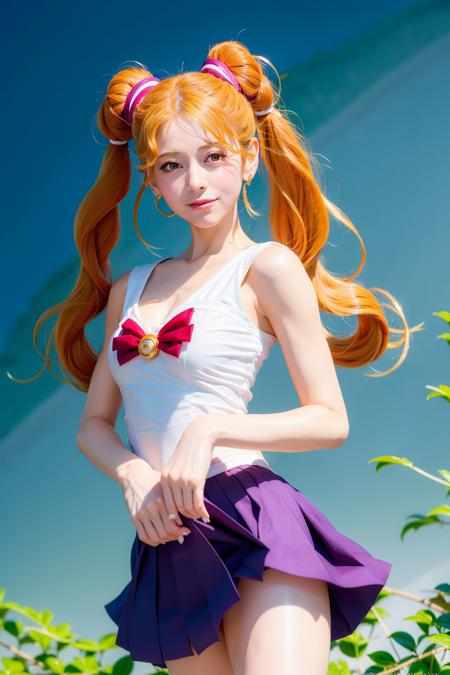 (Sailor moon), sailormoon, ultra high res，(blue mini skirt),best quality, masterpiece,(photorealistic:1),
 <lora:LORAChineseDoll_chinesedolllikeness1:0.1>,  <lora:hipoly3DModelLora_v10:0.1>,  <lora:japaneseDollLikeness_v10:0.3> 