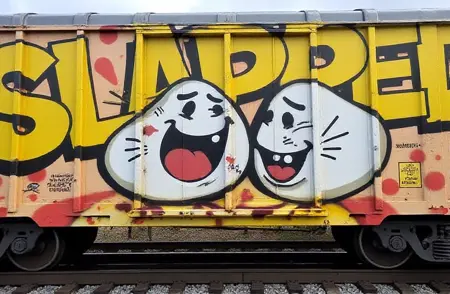 Traingrafiti style