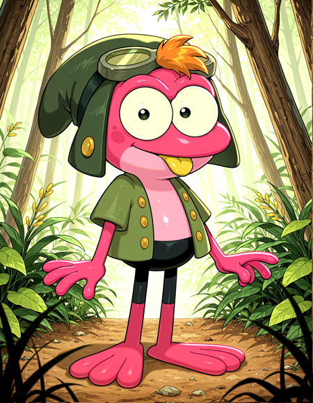 Sprig Plantar (Amphibia) Illustrious