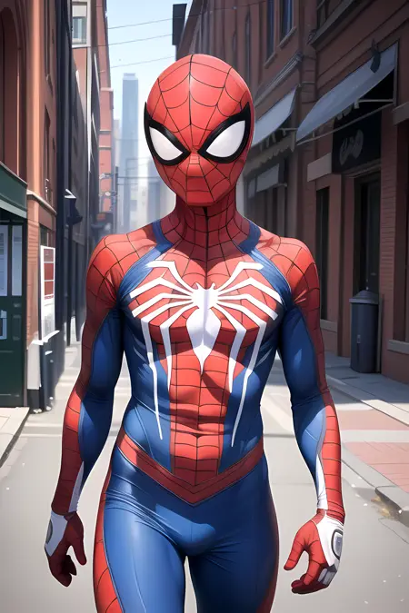 Spider-Man Advanced Suit (PS4 suit)