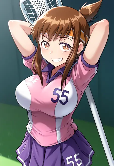 Kise Matori - 黄瀬真鳥 - Jyoshi Luck! - Girls Lacrosse Club - Joshi Luck! - じょしラク! (by Distance)