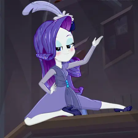 loRA Rarity detective Equestria Girls V1