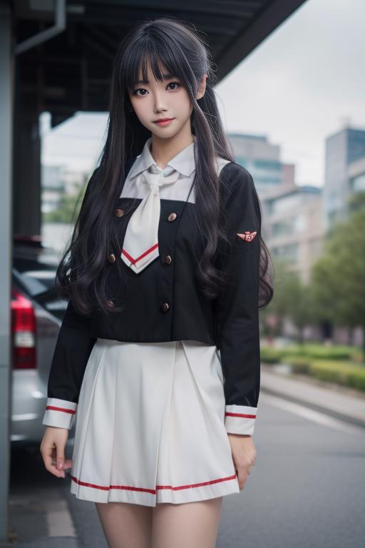 大道寺知世 daidouji tomoyo 校服（钢化膜大师版/划掉。中学） image by Thxx