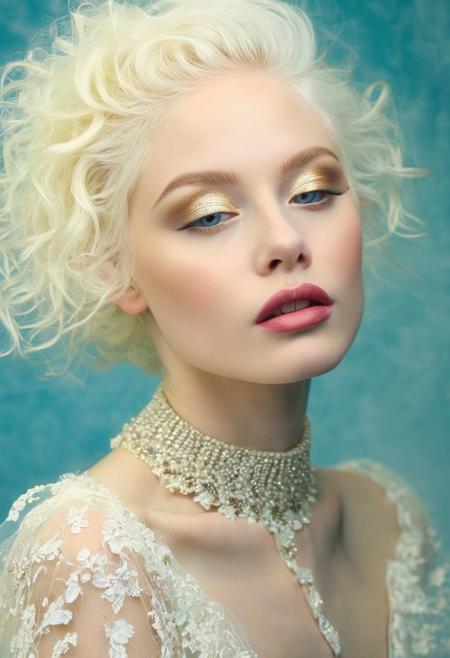 persian Girl,speedpainting Speedpainting, (Dark Fantasy Aesthetic:1.2), (Glamour:1.3) photo of a 20yo, (strikingly beautiful:1.2) vivacious, enigmatic, ethereal, (albino:1.3) (nymph:1.3), (albinism:1.4), Lengthened Rectangular Face with Noticeable Jaw and Cheekbones, Clean, Straight Eyebrows, Wide-Set Close-Set Eyes, Majestic Aquiline Nose, Full Lips, windswept (Fine) (stylish short white hair:1.3), (looking at viewer),(Ashen skin:1.3), (flawless skin:1.3), (shiny skin), diaphanous white dress, high neckline on dress, (foggy:1.4), (bathed in thick fog:1.4), (half-obscured:1.3), (Close up:1.2), Dutch Angle), (dynamic composition:1.2), (shallow depth of field:1.2), bright lighting vibrant, in the style of (Ansel Adams:1.3) (Rule of thirds:1.1), soft tones (8k, RAW photo, highest quality), hyperrealistic, intricate abstract, intricate artwork, abstract style, otherworldly, mesmerizing parallel dimension, gravity defies logic, abstract masterpiece, interplay of floating objects, distorted silhouettes, vivid hues, ethereal light, highly detailed,,,Leica Q2 with Summilux 35mm f/1.2 ASPH, ,clear face, Ultra High Resolution,