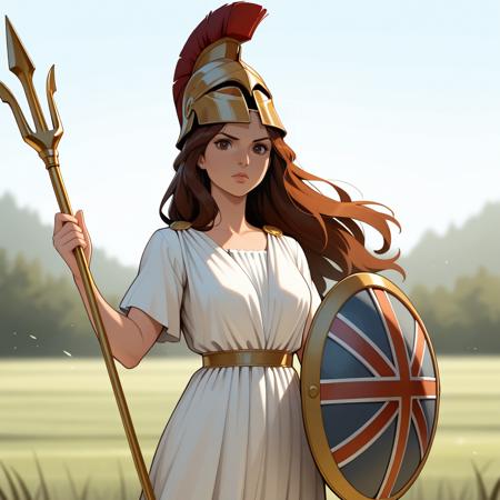 Goddess Britannia [ Personification of Britain ] by Leaf v1.0 : illustrious