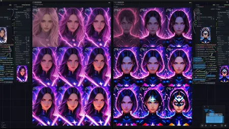 ComfyUI CFG Sweep Analyzer – Dynamic CFG Range, Grid Preview, Text Overlay, Save Metadata