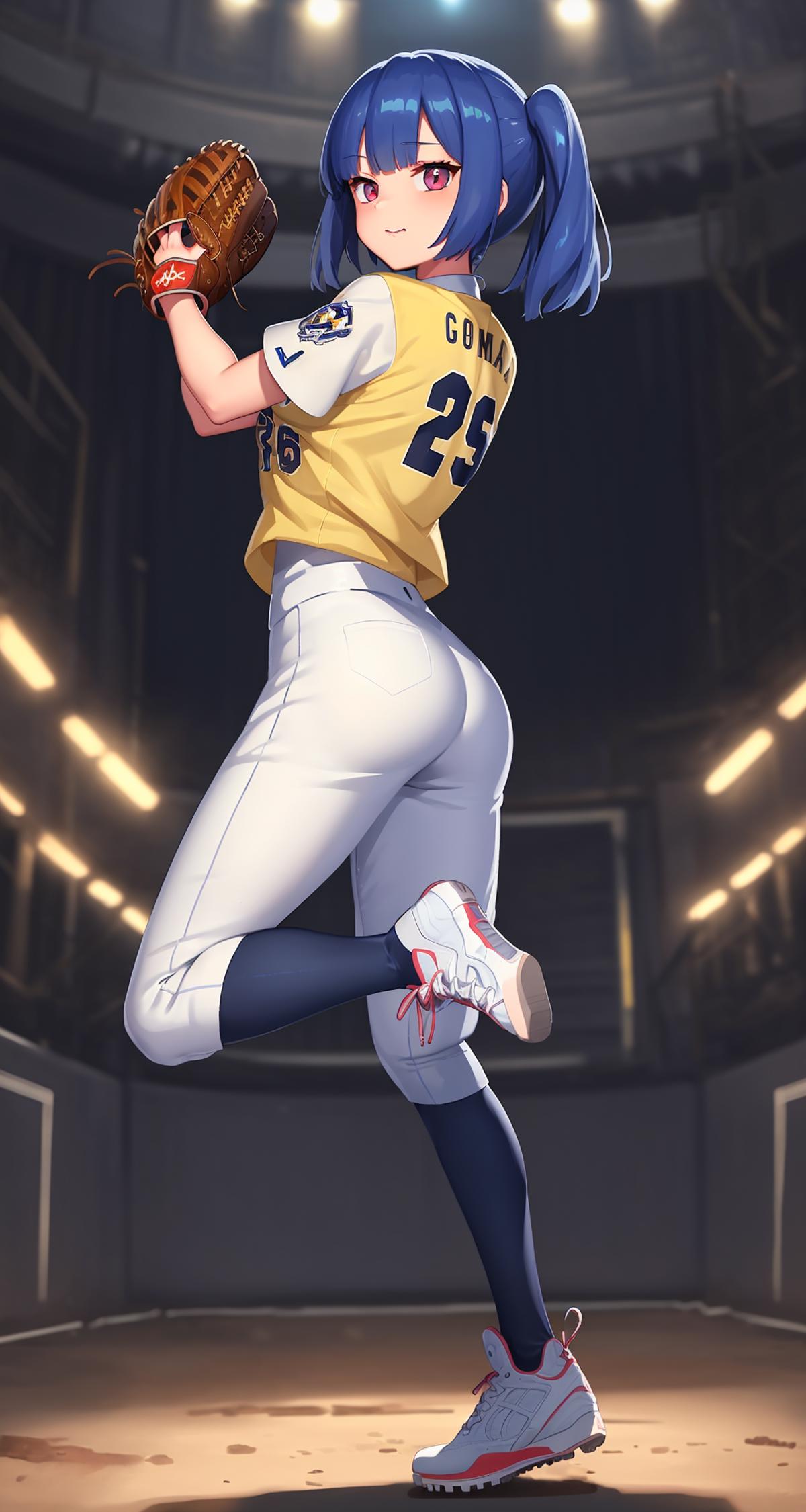 投掷棒球_Throwing Baseball_野球を投げる image by TanedaRisa