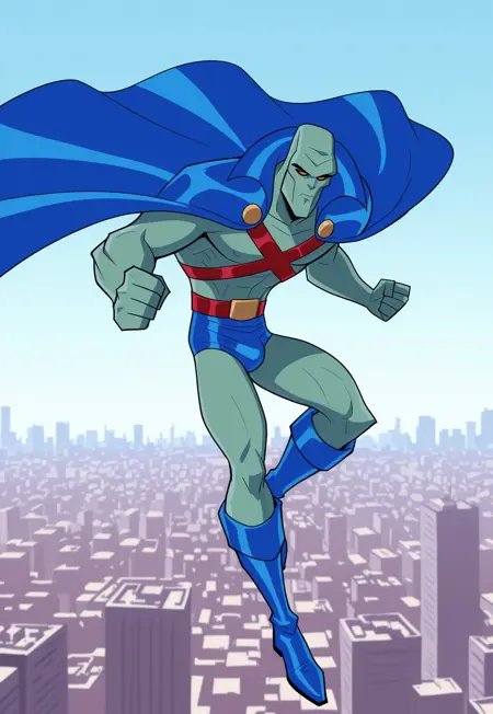 J'onn J'onzz aka Martian Manhunter ( DCAU )