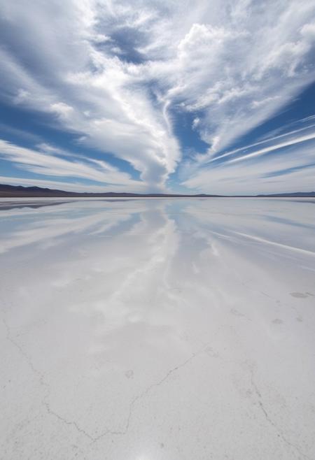 Salt flats in Bolivia, reflecting heavens on Earth.