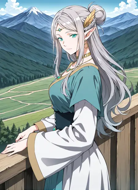 Merial Eralith | The Beginning After the End | Webtoon | Illustrious