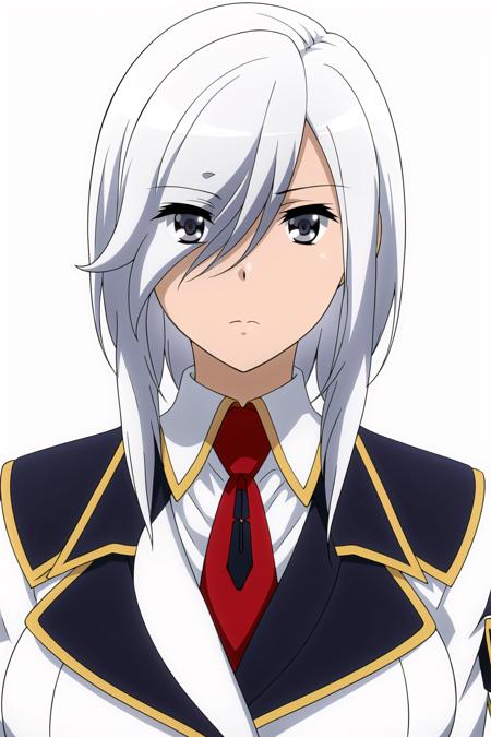 Simple White Background,
military, military uniform, White Uniform, jacket, red necktie,
<lora:Elena_Arshavina_WorldBreak-KK77-V1:0.7>,
black eyes, white hair,bangs,Short hair,
<lora:Oda_Non_Style-KK77-V2:0.3>,<lora:more_details:0.1>,
1 girl, 20yo,Young female,Beautiful Finger,Beautiful long legs,Beautiful body,
Beautiful Nose,Beautiful character design, perfect eyes, perfect face,expressive eyes,perfect balance,
looking at viewer,(Focus on her face),closed mouth, (innocent_big_eyes:1.0),(Light_Smile:0.3),
official art,extremely detailed CG unity 8k wallpaper, perfect lighting,Colorful, Bright_Front_face_Lighting,White skin,
(masterpiece:1.0),(best_quality:1.0), ultra high res,4K,ultra-detailed,
photography, 8K, HDR, highres, absurdres:1.2, Kodak portra 400, film grain, blurry background, bokeh:1.2, lens flare, (vibrant_color:1.2),professional photograph,
(Beautiful,large_Breasts:1.4), (beautiful_face:1.5),(narrow_waist),