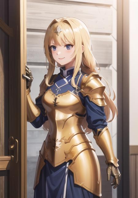 Alice_Zuberg Alice_Zuberg, golden armor