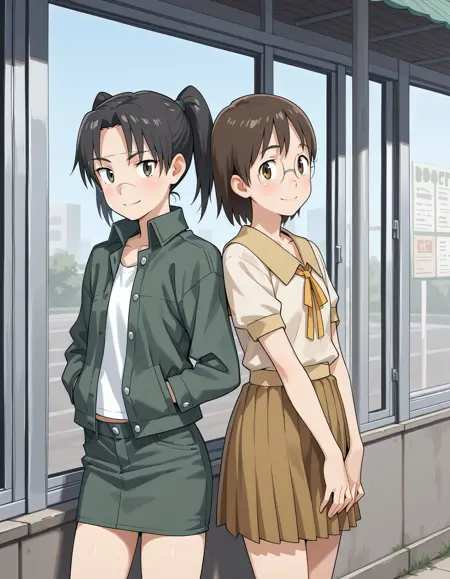 Isako and Yasako / Denno Coil