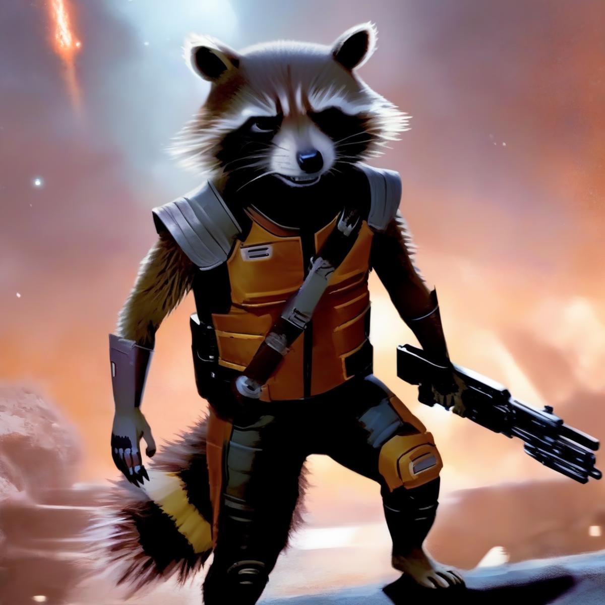 Rocket Raccoon SDXL image by PirateWolf09