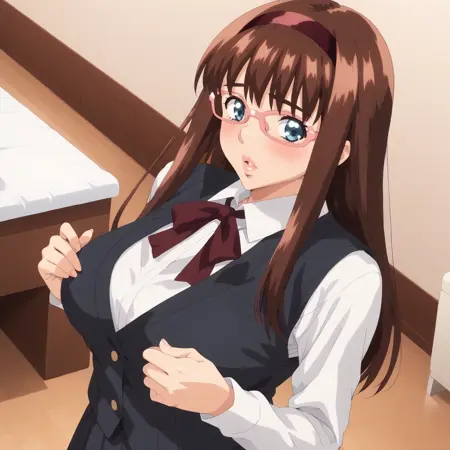 Hitomi Kurumizawa (Megane No Megami) XL pony LORA