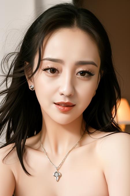 tongliyaalexzuov1.0-18000,PHOTOREALISTIC REALISTIC {{masterpiece}}, {best quality},{highres}, original 1woman, PHOTOREALISTIC FEMALE REALISTIC looking at viewer,smile,face shot,in hotel room