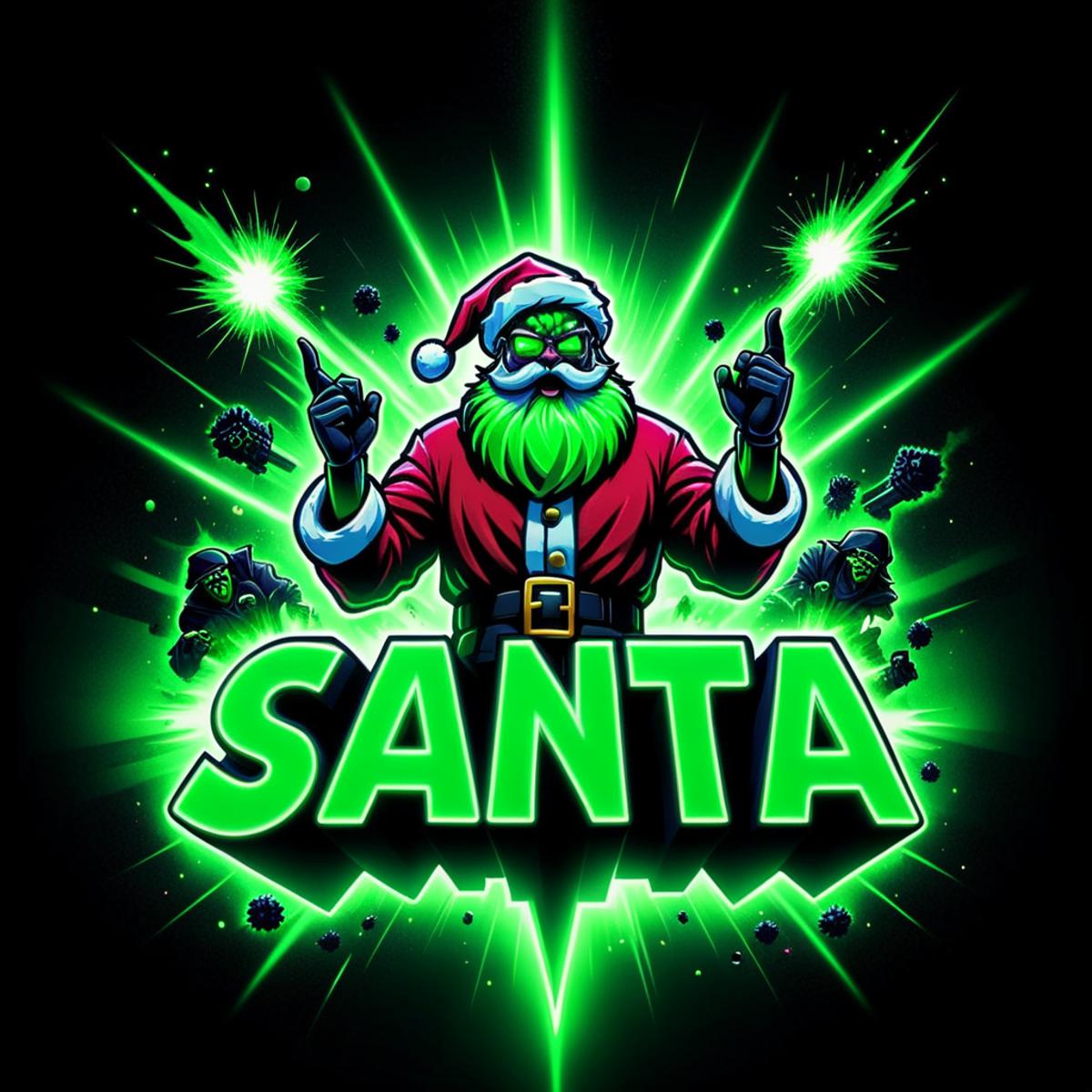 AI Overlord Santas - The Green Team LoRA image by DazMakeArt