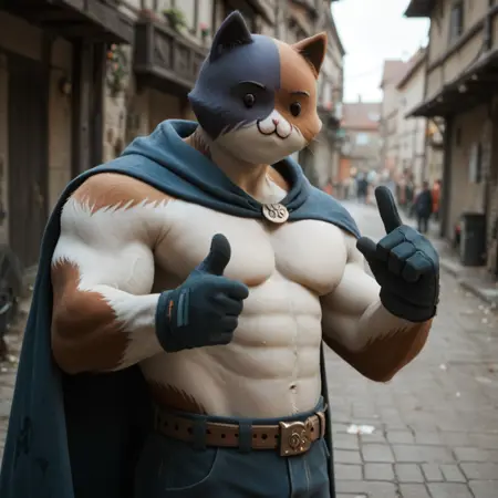 Meowscles from Fortnite