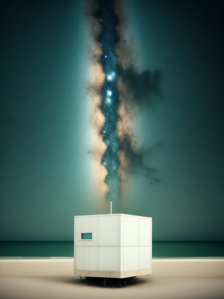 <lora:AkosMajor:1>Astrophotography on the beach by Akos Major