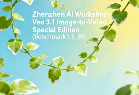 (Zhenzhen AI Workshop) Veo 3.1 Image-to-Video Special Edition (Benchmark 1.5_8S)