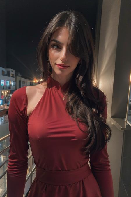 (1girl, upper body, smile, narrow waist, charming, black dress, longdress, hair over one eye, silver hair,  sunlight, lips,), slim,
(best quality, highres, photorealistic, raw, 8k,masterpiece, ),(silver hair:1), best quality, masterpiec8K.HDR. highresabsurdres:1.2, Kodak portra 400, film grain, blurrybokeh:1.2, lens flare, (vibrant color:1.2),1girl, red dress, looking at viewer ,
<lora:Cohen_20230701183210-000003:0.9>