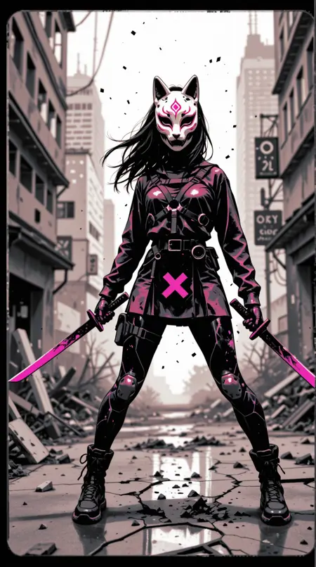 Cyberpunk Tarot Style [ILXL]