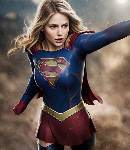 supergirl, photo, HD, 8k, flying, photo, realistic.action shot, skin pores, lighting, photorealistic, realistic, dramatic, sharp focus, 8k),  <lyco:locon_melissa_v1_from_v1_64_32:1.0>