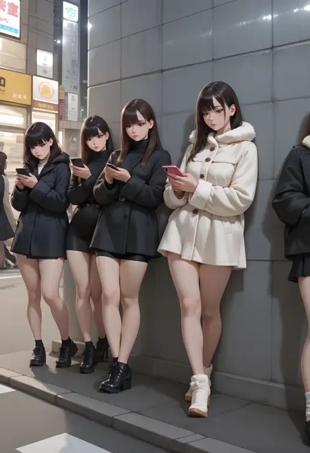 Japanese Hooker - 立ちんぼ - Tachinbo - 東京 - Tokyo - Street Girl - Whore - Prostitution - Japan