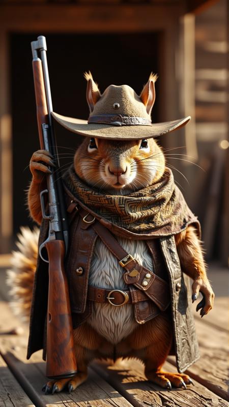 Outlaws of the Wild West - Anthropomorphic Style [FLUX] FLUX