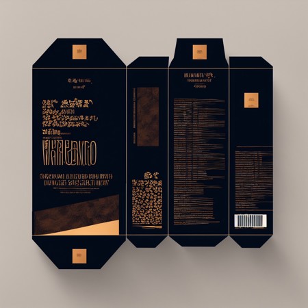 2d packaging design hunter's dieline