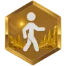 Gold Character Badge