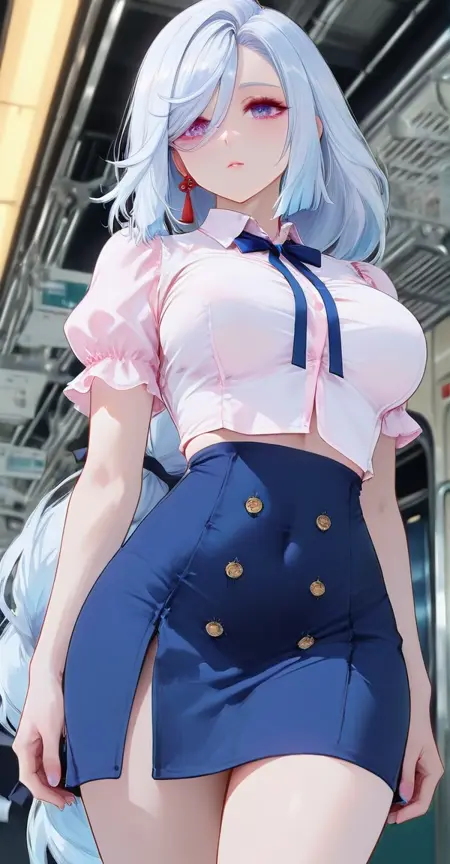 Soft taupe tailored ensemble