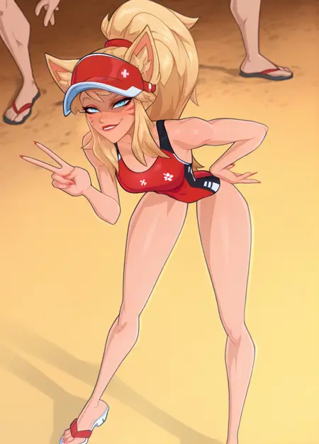 Pool party Ahri - 2XKO