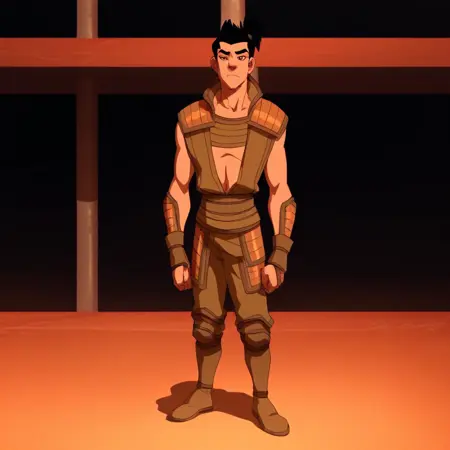 JLA Adventures – Trapped in Time - Karate Kid