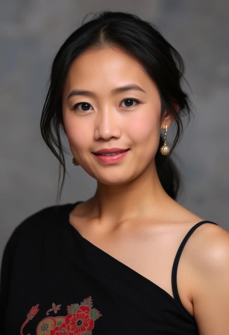Asian woman, mcvalensia, portrait, <lora:mcvalensia:1>
