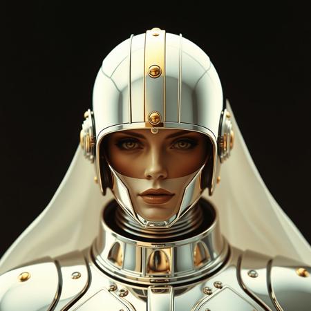 Avant-garde , 1970s futurism, chrome and gold