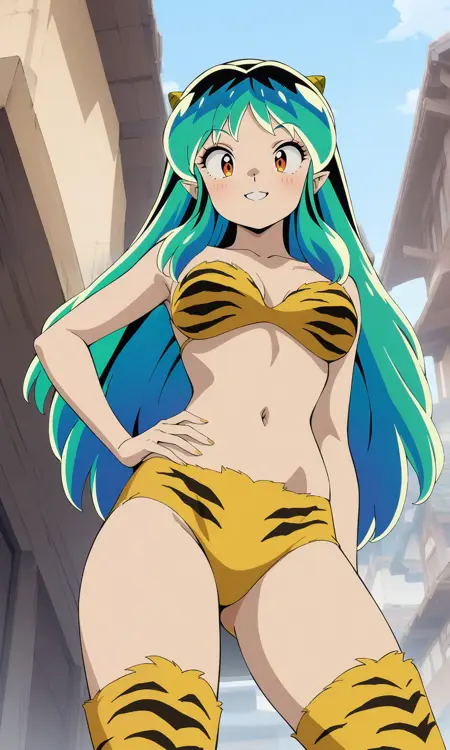 (PonyXL and Animagine) Lum | Urusei Yatsura (2022)  Lora