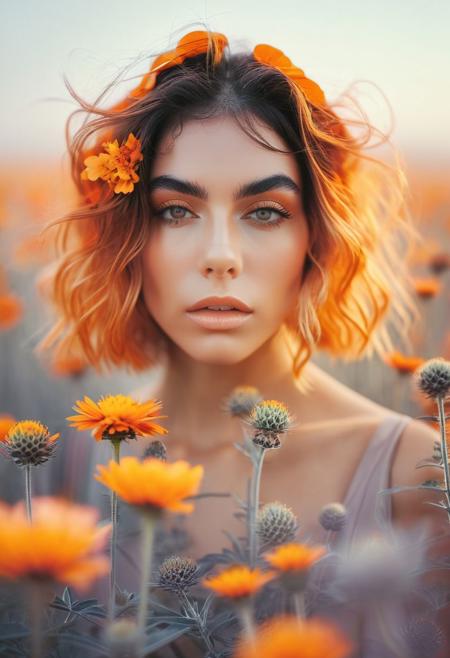 (Hazy and Dreamy Photography by Sarah Bahbah and Carlo Gentile:1.2), award-winning photography, aesthetic and beauty,
unparalleled details, clear background, f/16, visionary, high dynamic range,
dispersion (chromatic aberration),  vastness atmosphere, (center composition, symmetry composition:0.1),
(variegated and marigold colors:0.1) <lora:MJ52:0.6>